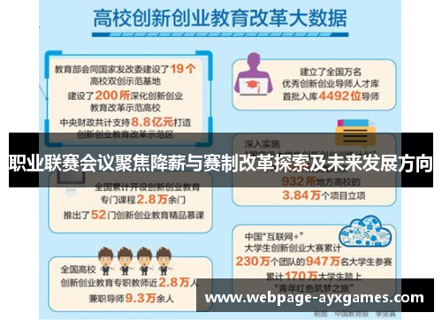 职业联赛会议聚焦降薪与赛制改革探索及未来发展方向
