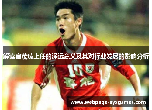 解读宿茂臻上任的深远意义及其对行业发展的影响分析