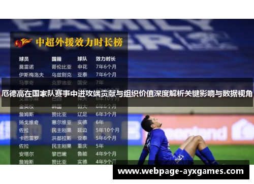 厄德高在国家队赛事中进攻端贡献与组织价值深度解析关键影响与数据视角
